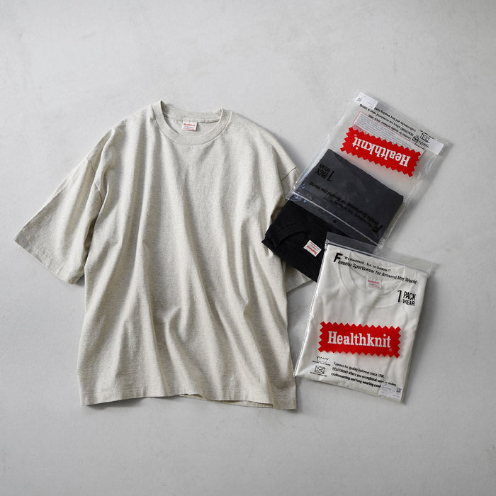 HEALTHKNIT / US Cotton Universal Crew Neck Short Sleeve T-Shirt