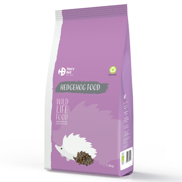 Henry Bell: Wildlife Hedgehog Food 750gm