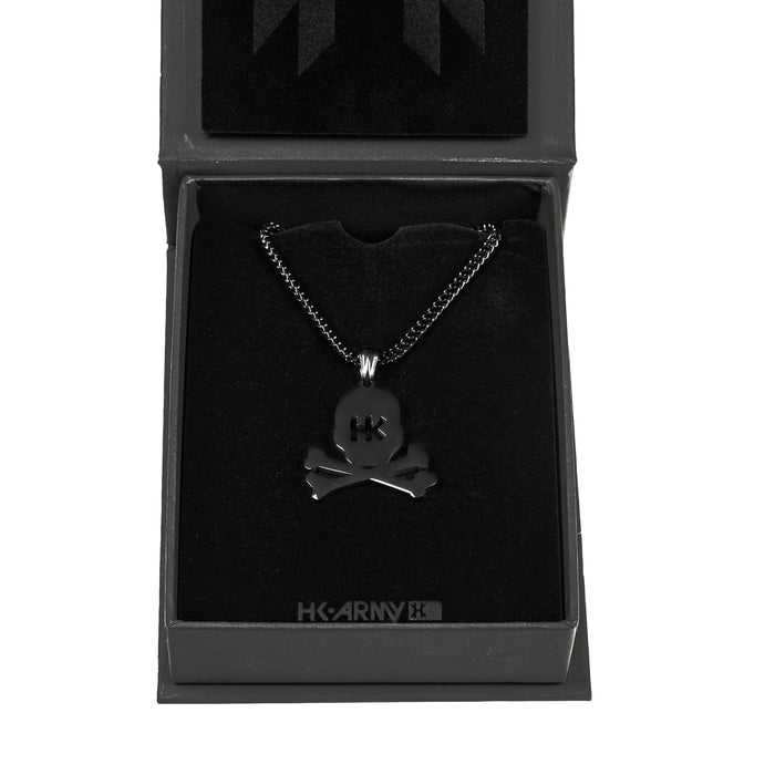 HK Skull Franco Chain - 3mm Polished Black