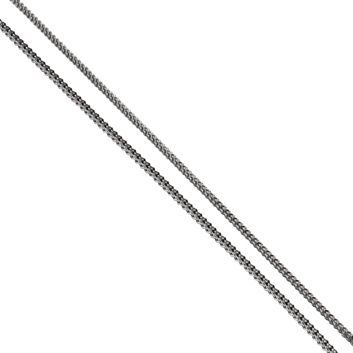 HK Skull Franco Chain - 3mm Silver