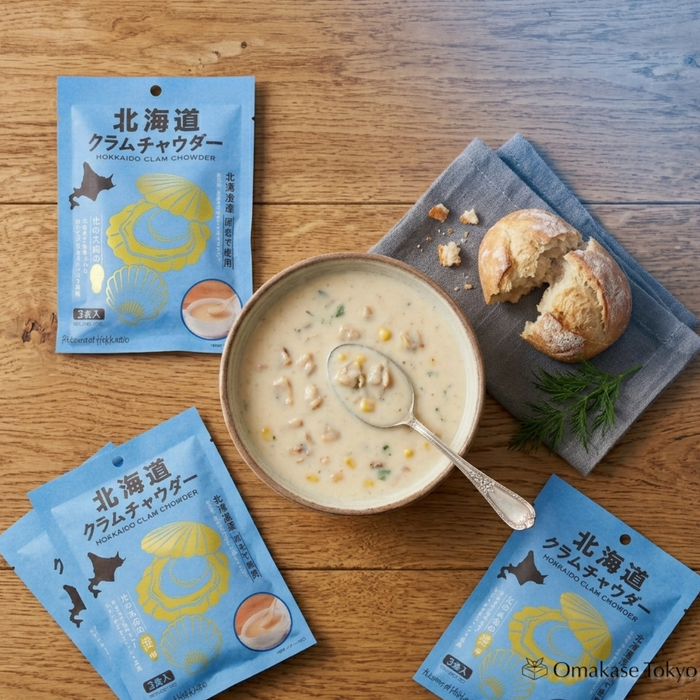 Hokkaido Clam Chowder (3 Servings x 3 Pack)