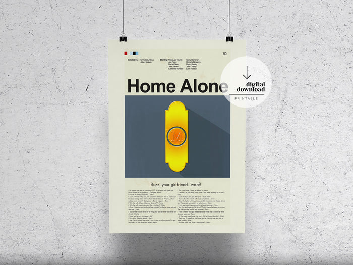 Home Alone | DIGITAL ARTWORK DOWNLOAD