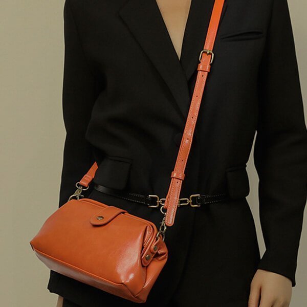 Hot Sale-Retro Handmade Bag Leather Crossbody Bag Blossom Online UG
