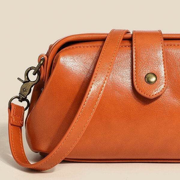 Hot Sale-Retro Handmade Bag Leather Crossbody Bag Blossom Online UG