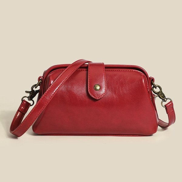 Hot Sale-Retro Handmade Bag Leather Crossbody Bag Blossom Online UG