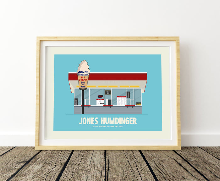 Humdinger - Binghamton, New York | 9"x12" Fine Art Print