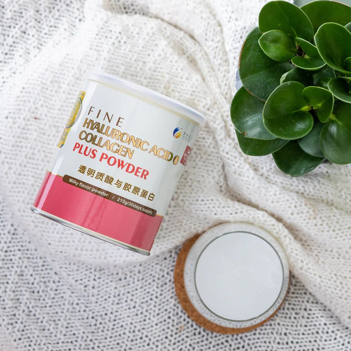 FINE Hyaluronic Acid & Collagen Plus Powder Tin 210g | Isetan KL Online Store