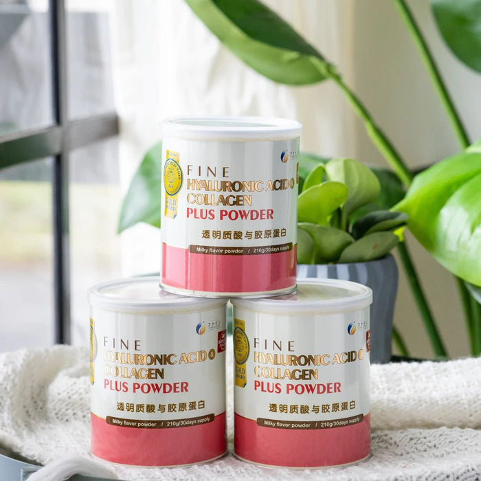 FINE Hyaluronic Acid & Collagen Plus Powder Tin 210g | Isetan KL Online Store