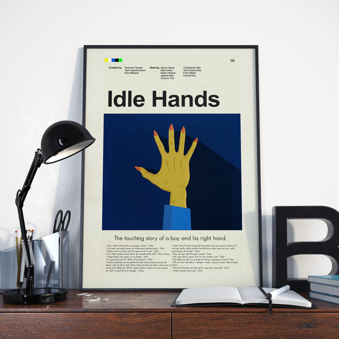 Idle Hands | DIGITAL ARTWORK DOWNLOAD