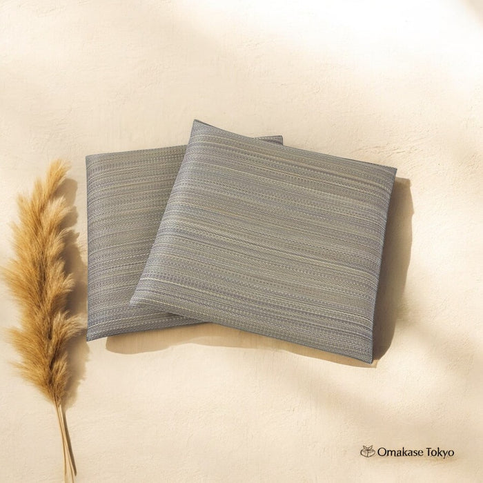 Igrass Zabuton Set of 2 – Large Japanese Floor Cushions