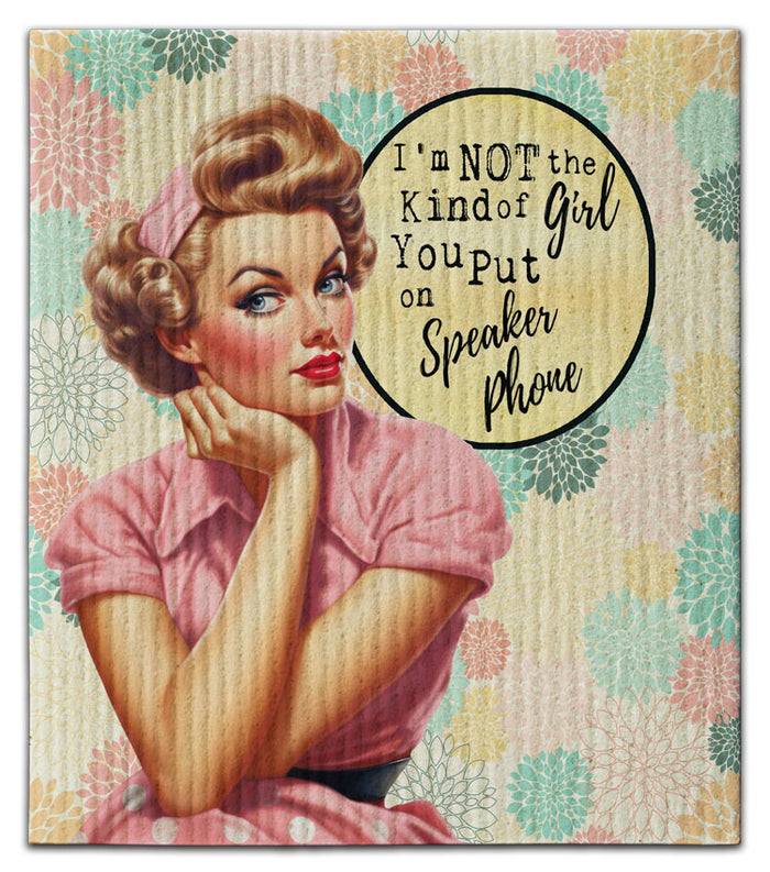 I'm Not The Kind Swedish Dishcloth