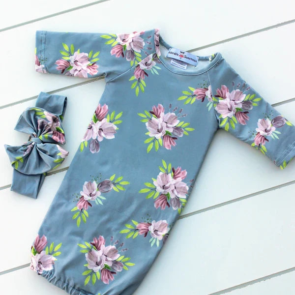 Infant Baby Gown Set