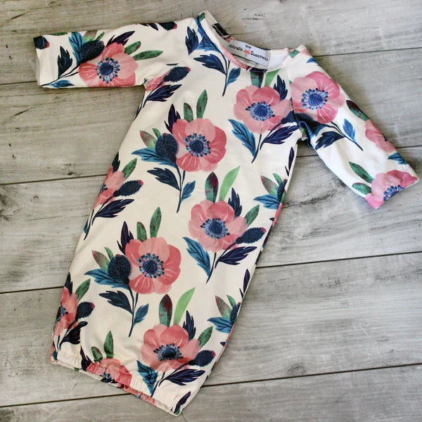 Infant Baby Gown Set
