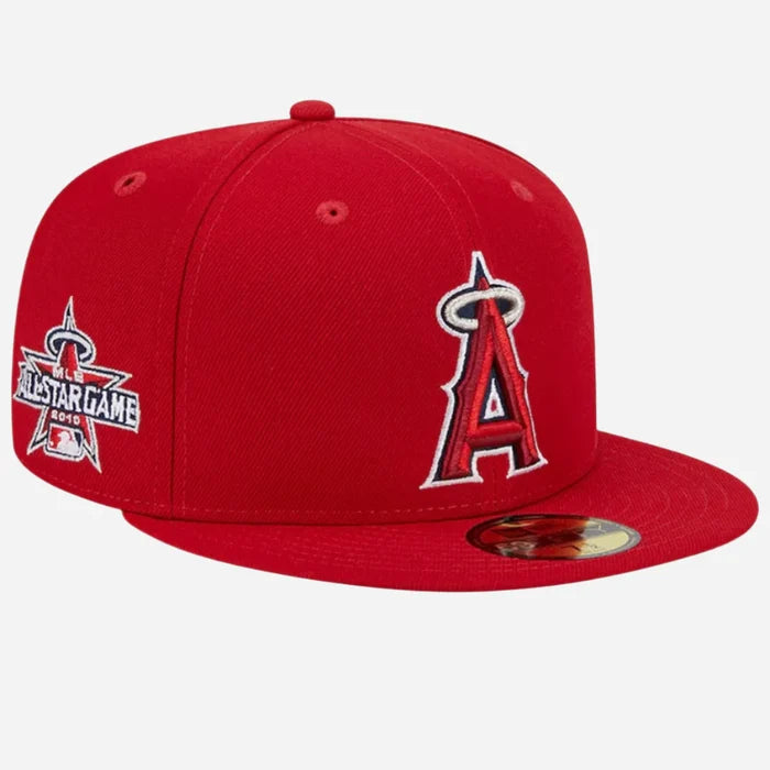 Infant Los Angeles Angels New Era Red My First 59FIFTY Fitted Hat