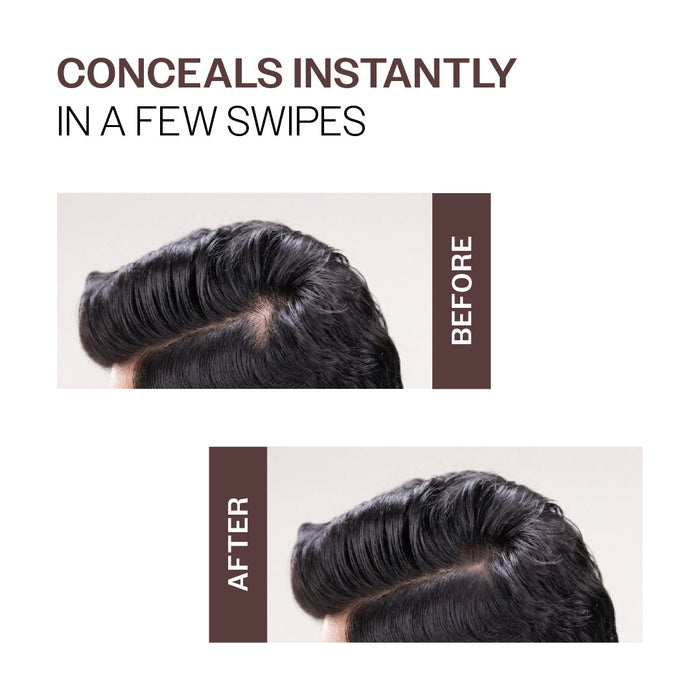 Instant Hair Cover-Up Powder Brown Color - 4g