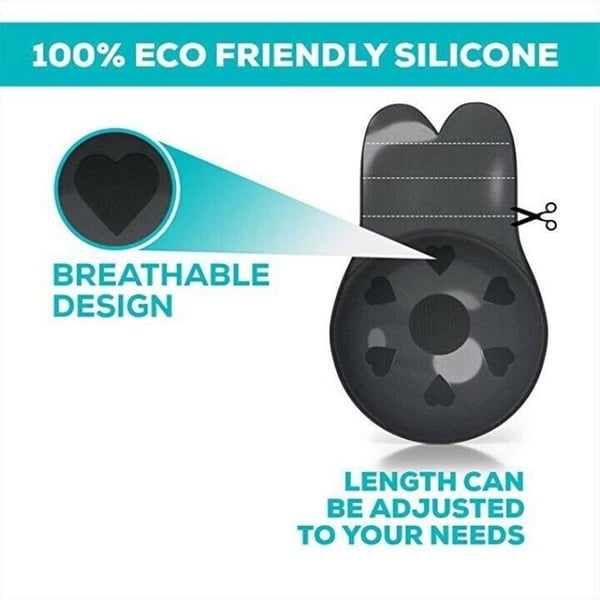Invisible Reusable Lift Up Bra【1 Pair Black + 1 Pair Cream】 Blossom Online UG