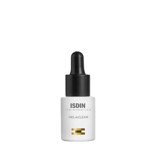 ISDIN Isdinceutics Melaclear serum bottle with dropper for dark spot correction
