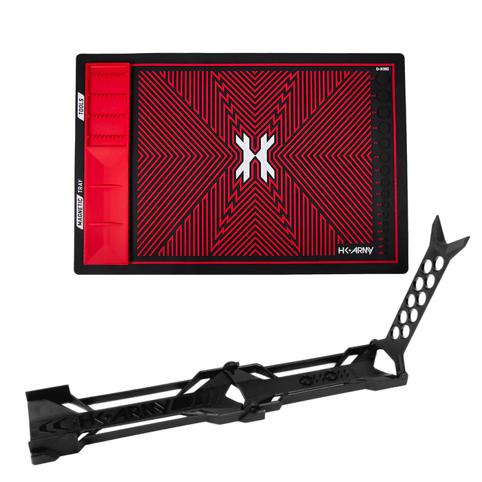 Joint Marker Stand + Magmat Tech Mat - Black/Red