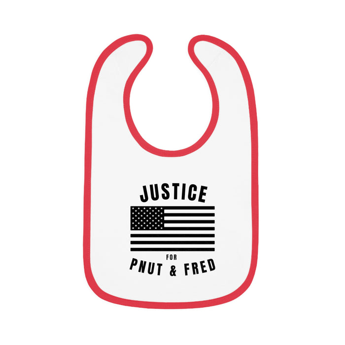 Justice For P'Nut & Fred Baby Bib