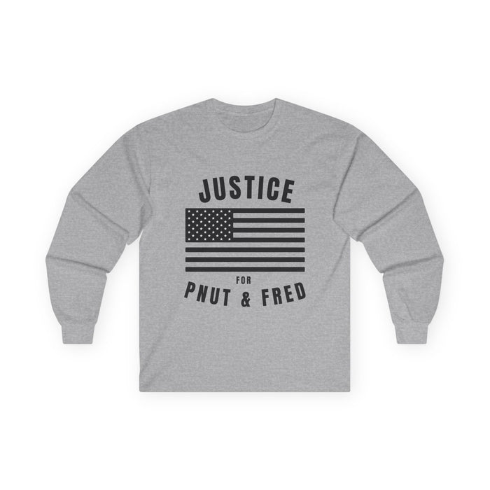 Justice for Pnut & Fred Long Sleeve Tee