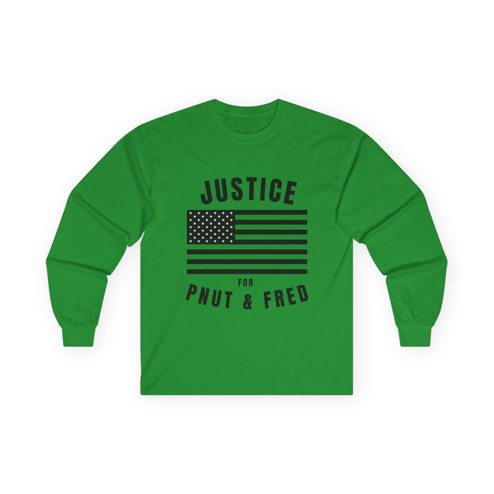 Justice for Pnut & Fred Long Sleeve Tee