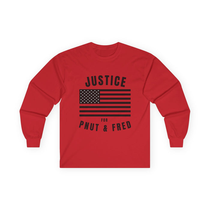 Justice for Pnut & Fred Long Sleeve Tee