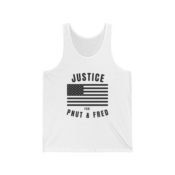 Justice for Pnut & Fred Unisex Jersey Tank