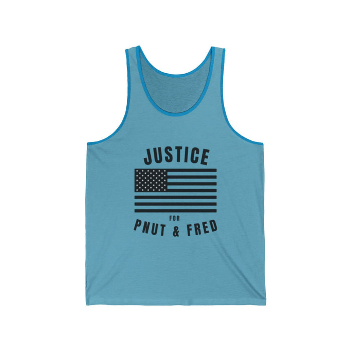 Justice for Pnut & Fred Unisex Jersey Tank
