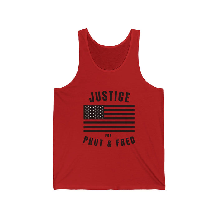 Justice for Pnut & Fred Unisex Jersey Tank
