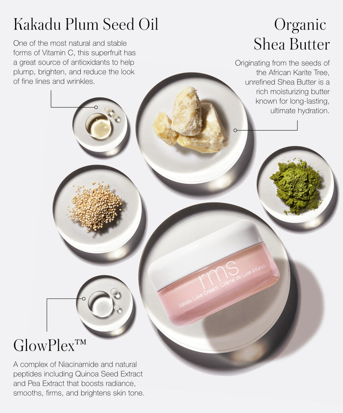 RMS Kakadu Luxe Cream organic ingredients and benefits