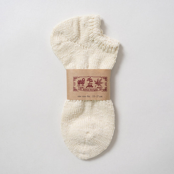 KEMA DESIGNS / Hemp Ankle Socks
