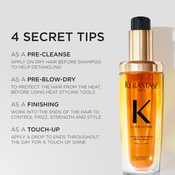 Kérastase Elixir Ultime L’Huile Originale Refillable Hair Oil 75ml