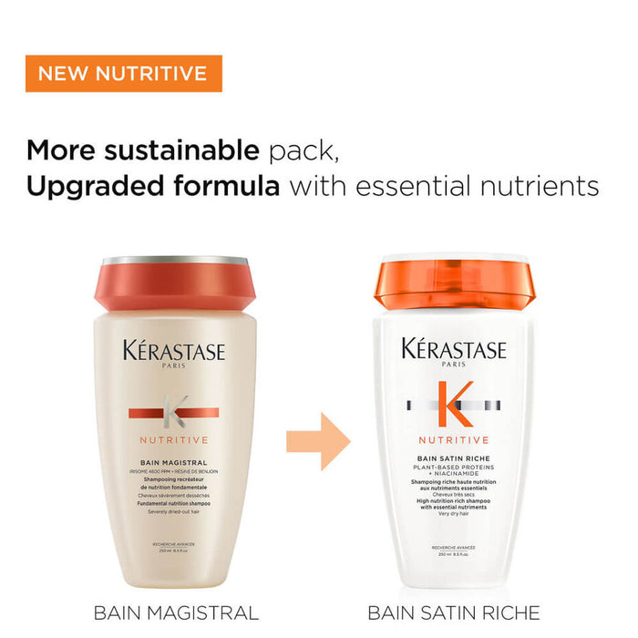 Kérastase Nutritive Bain Satin Riche Deep Nourishing Shampoo for Very Dry Hair 250ml