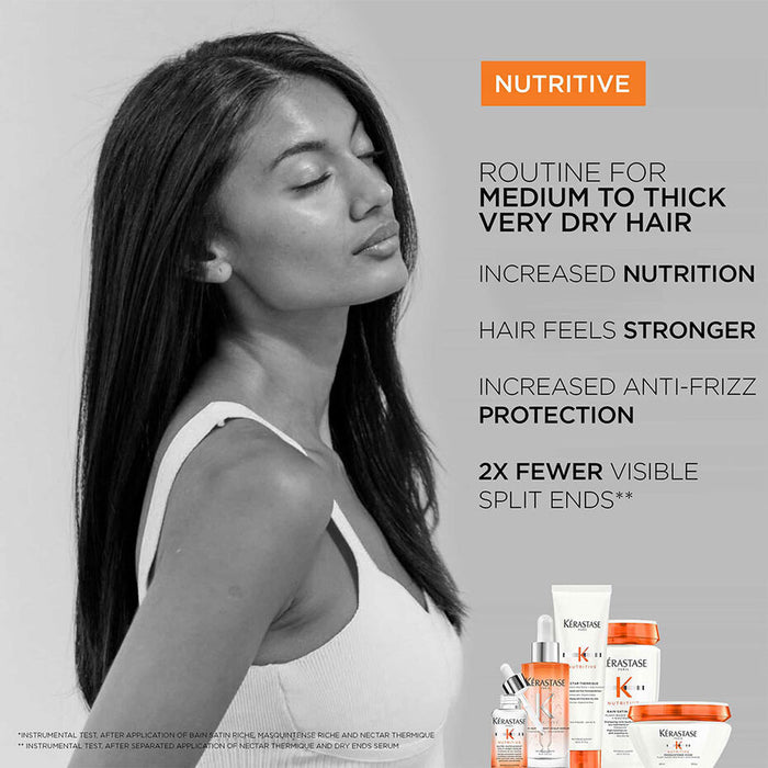Kérastase Nutritive Bain Satin Riche Deep Nourishing Shampoo for Very Dry Hair 250ml