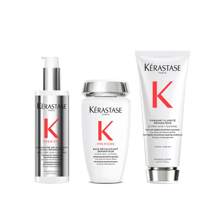 Kérastase Première Trio Essentials Routine Bundle Giftset for Damaged Hair Repair & Hard Water Protection