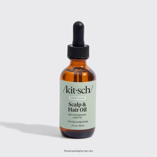 Kitsch Pre Wash Scalp & Hair Strengthening Oil With Biotin 60 mL