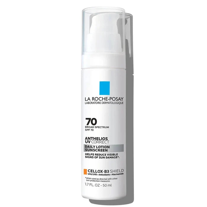 LA ROCHE POSAY 70 Anthelios UV Correct Daily Lotion Sunscreen SPF70 واقي الشمس من لاروش بوزيه