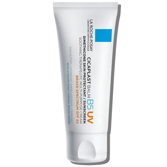 LA ROCHE POSAY Cica Balm B5 UV Dimethicone Skin Protectant Sunscreen SPF50 مرهم علاجي مرطّب مع حماية من الشمس من لاروش بوزيه