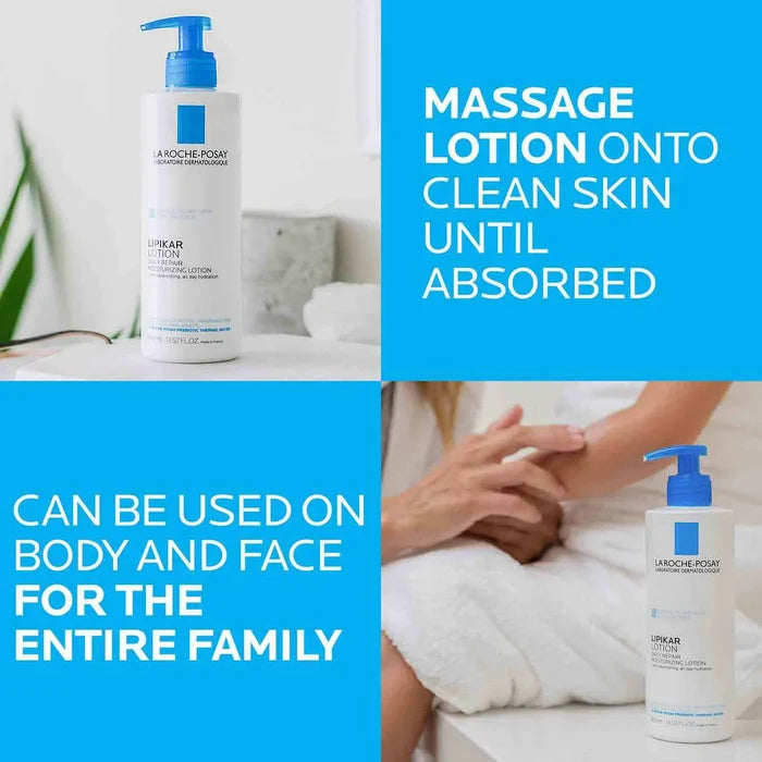 LA ROCHE POSAY Lipkar Daily Repair Moisturizing Lotion لوشن ترطيب البشرة من لاروش بوزيه