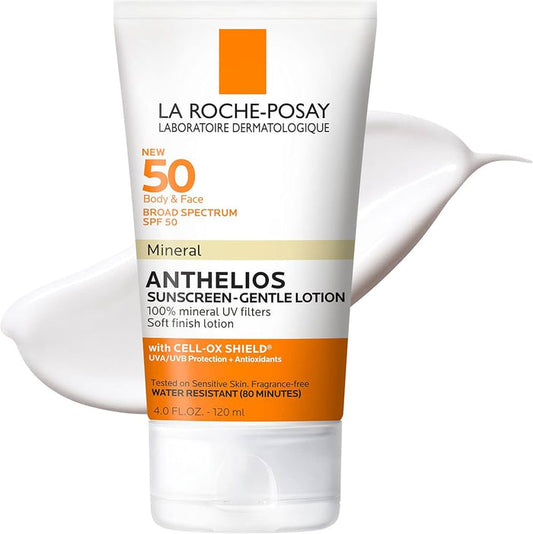LA ROCHEPOSAY 50 Body & Face Broad Spectrum SPF50 Mineral واقي شمس للوجه و الجسم من لاروش بوزيه