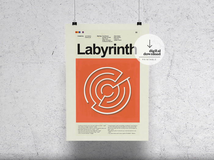 Labyrinth | DIGITAL ARTWORK DOWNLOAD