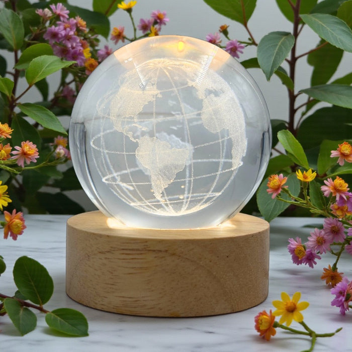 LED Orb - Earth