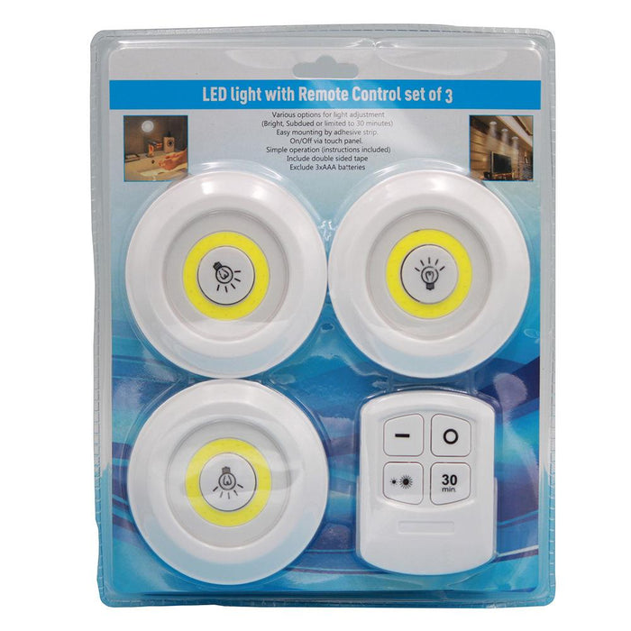 LED Wireless  Closet Remote Control Dimmable Lamp Blossom Online UG