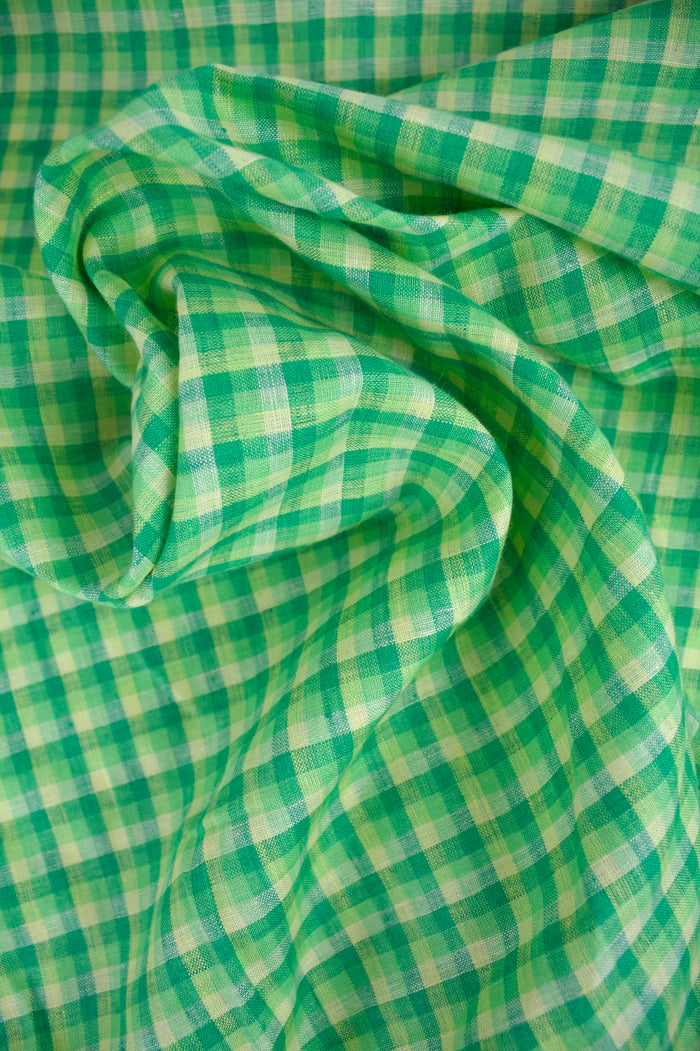 Lemon Lime Italian Linen