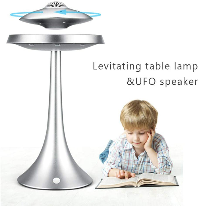 Levitating UFO Lamp Speaker nebula-light.com