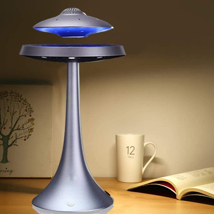 Levitating UFO Lamp Speaker nebula-light.com