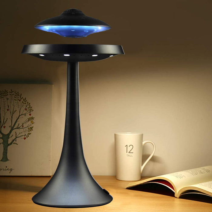 Levitating UFO Lamp Speaker nebula-light.com