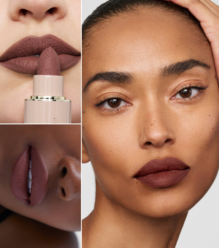Lip Suede Matte Lipstick - Rue