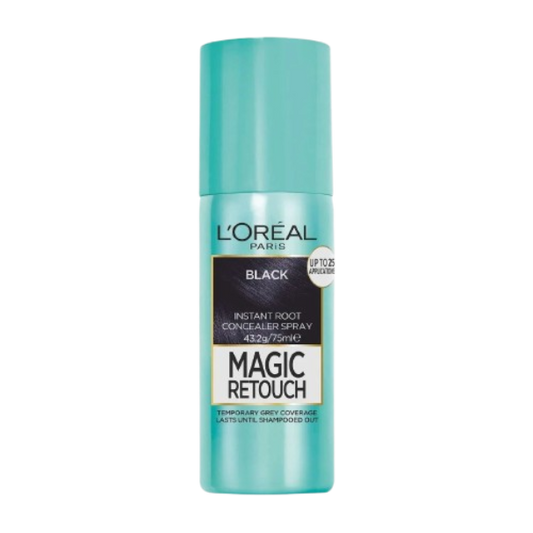 Loreal Magic Retouch Instant Root Concealer Black Hair Color Spray 75Ml