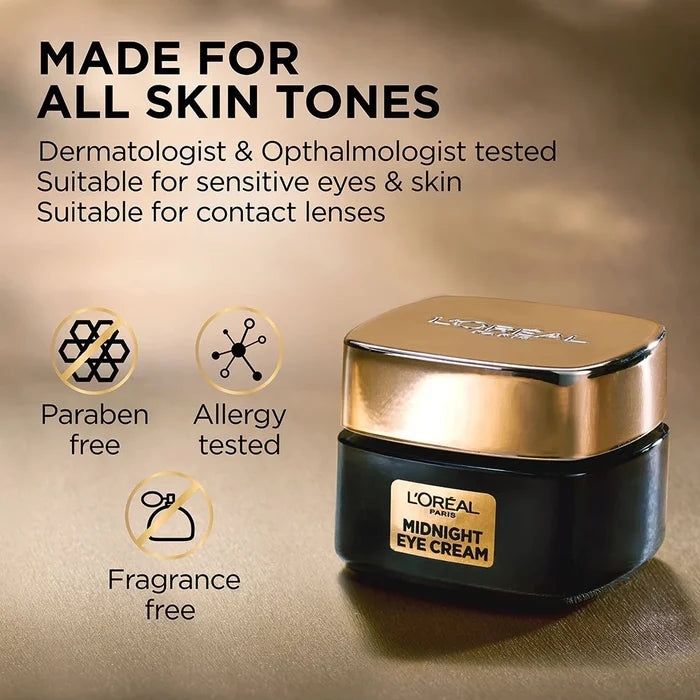 LOREAL PARIS Age Perfect Cell Renewal Midnight Eye Opener كريم العين الليلي من لوريال باريس